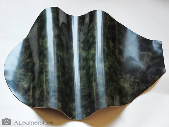 Shell Cordovan van de leverancier Rocado in de kleur museum groen